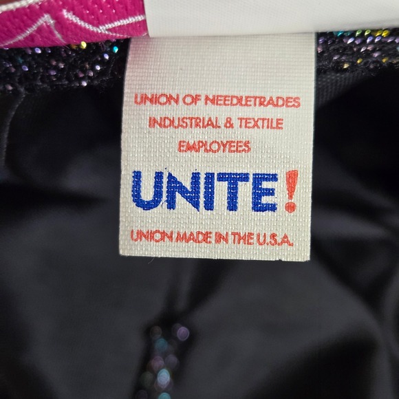 Vtg 80s Nadine Metallic Shimmering Chevron Gown, Black, Juniors 5, Style 1133 - Picture 6 of 16